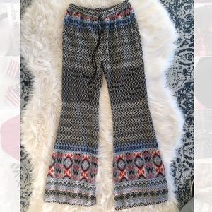 Boho flare festival pants✨size large
